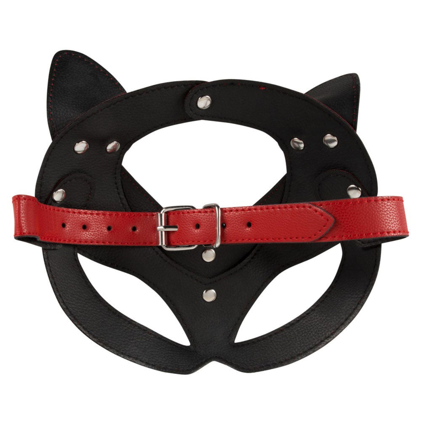 Bad Kitty Red Cat – Masque chat rouge en similicuir