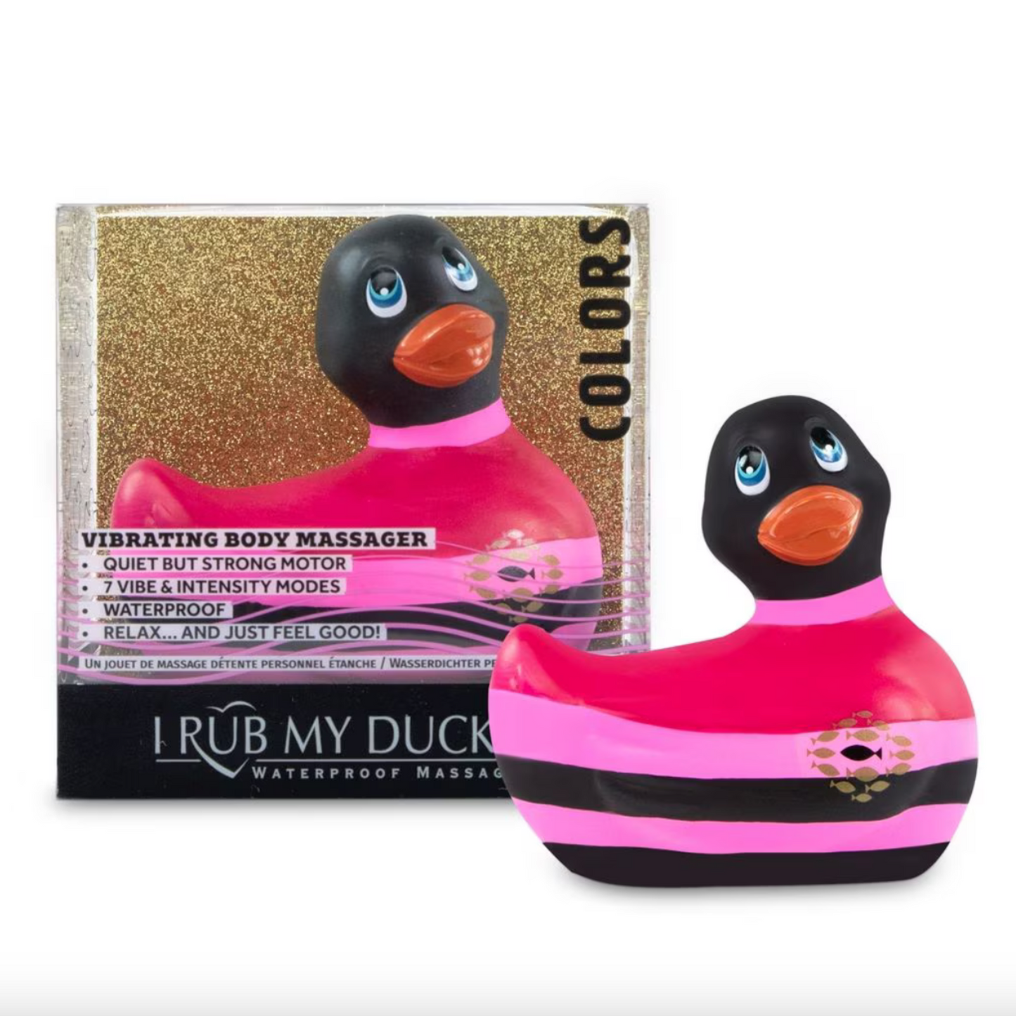 Big Teaze Toys I Rub My Duckie 2.0 Colors - Canard vibrant