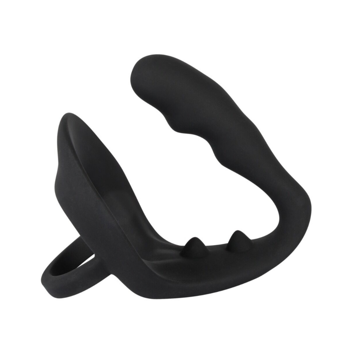 Black Velvets Ring & Plug - Anneau pénien et plug anal en silicone