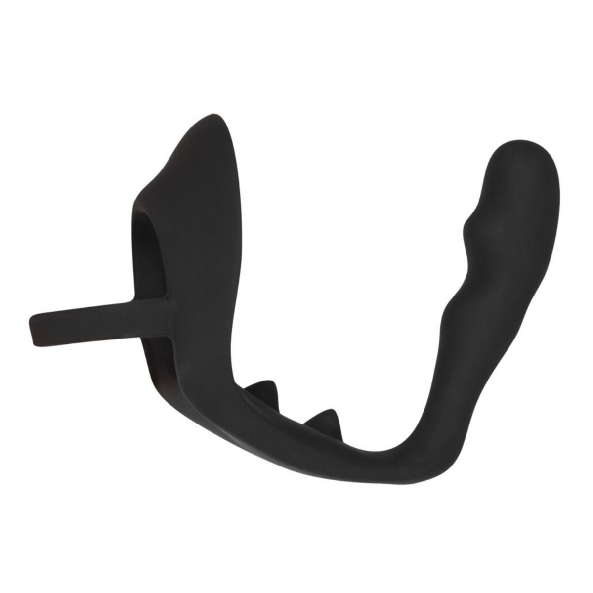 Black Velvets Ring & Plug - Anneau pénien et plug anal en silicone