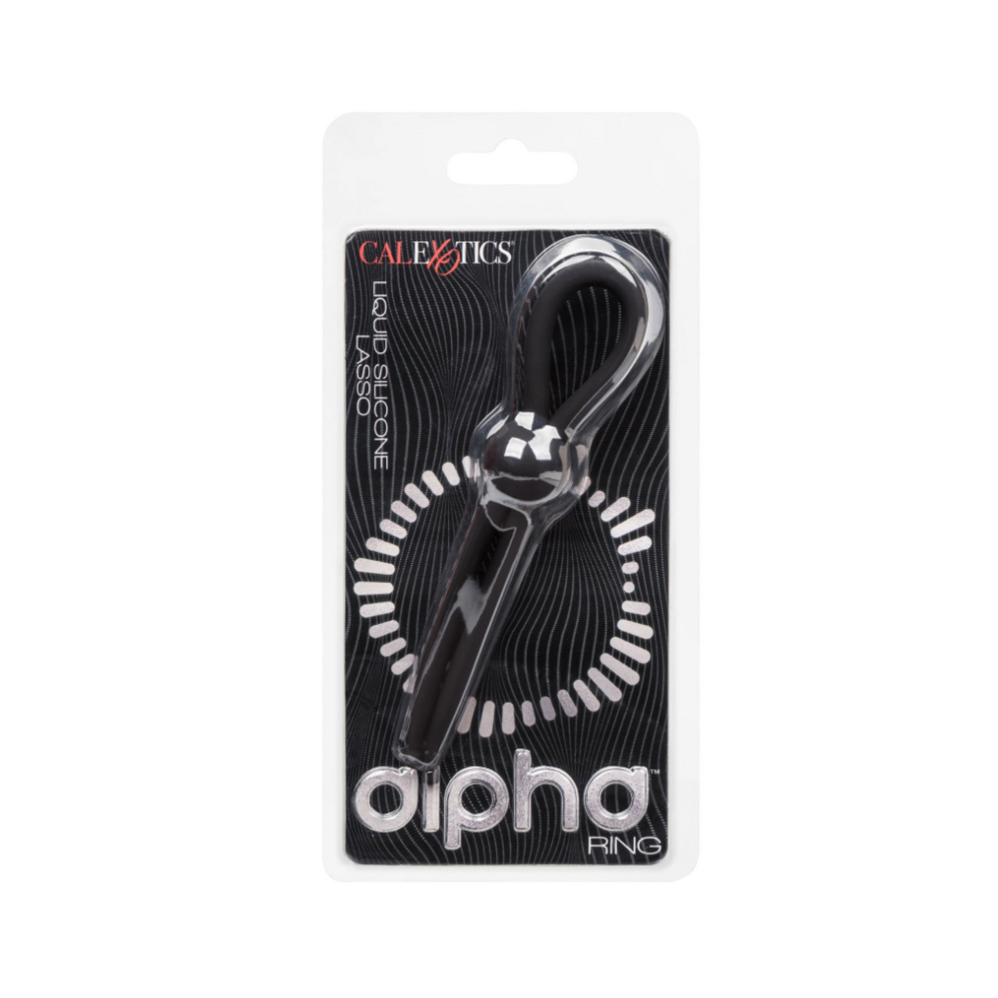 CalExotics Alpha Liquid Silicone Lasso - Anneau pénien en silicone