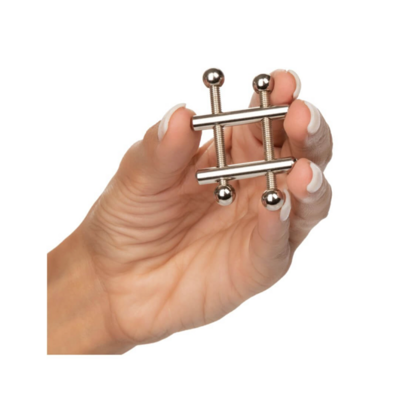CalExotics Crossbar Nipple Vices - Presse à téton ajustable