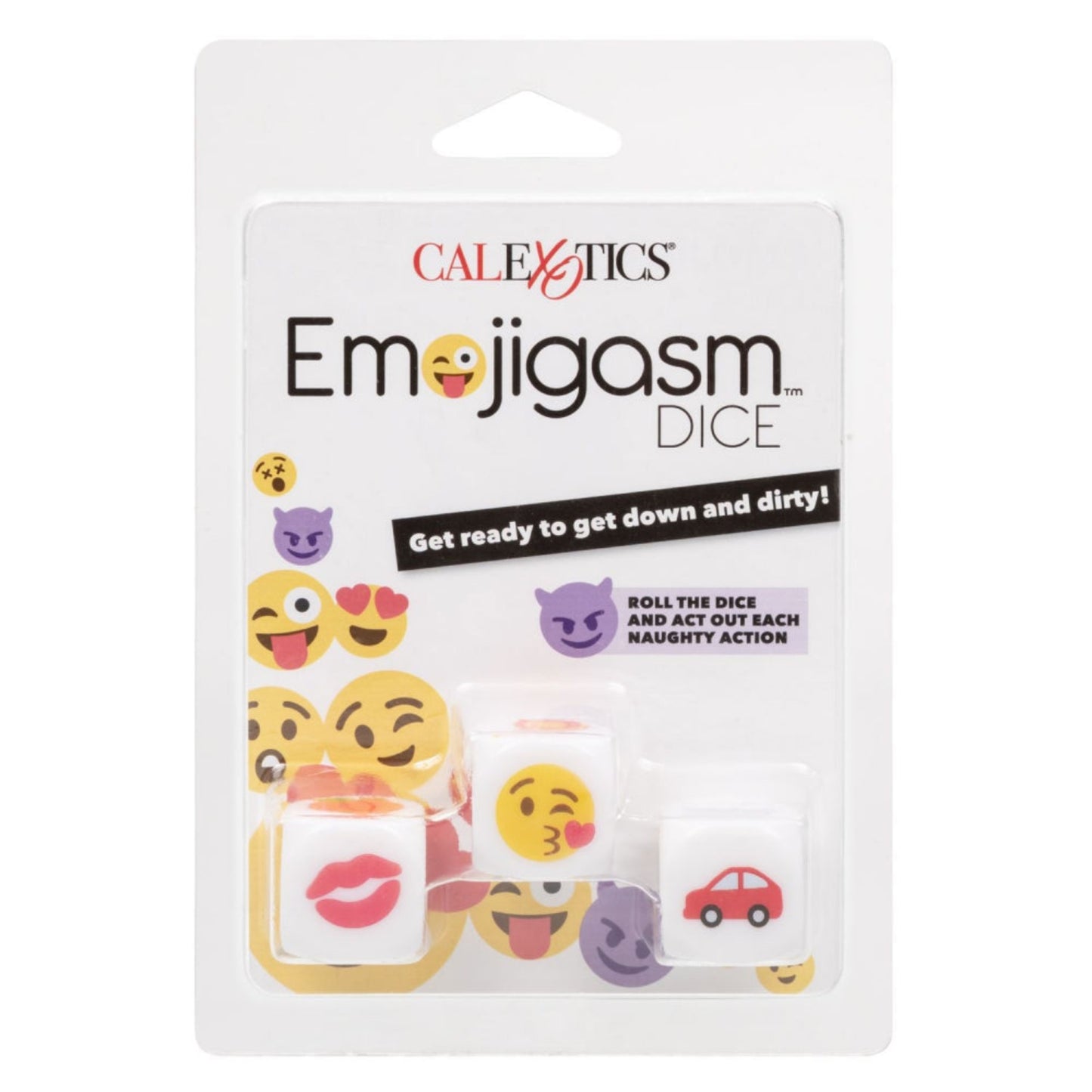 CalExotics Emojigasm - Dés coquins