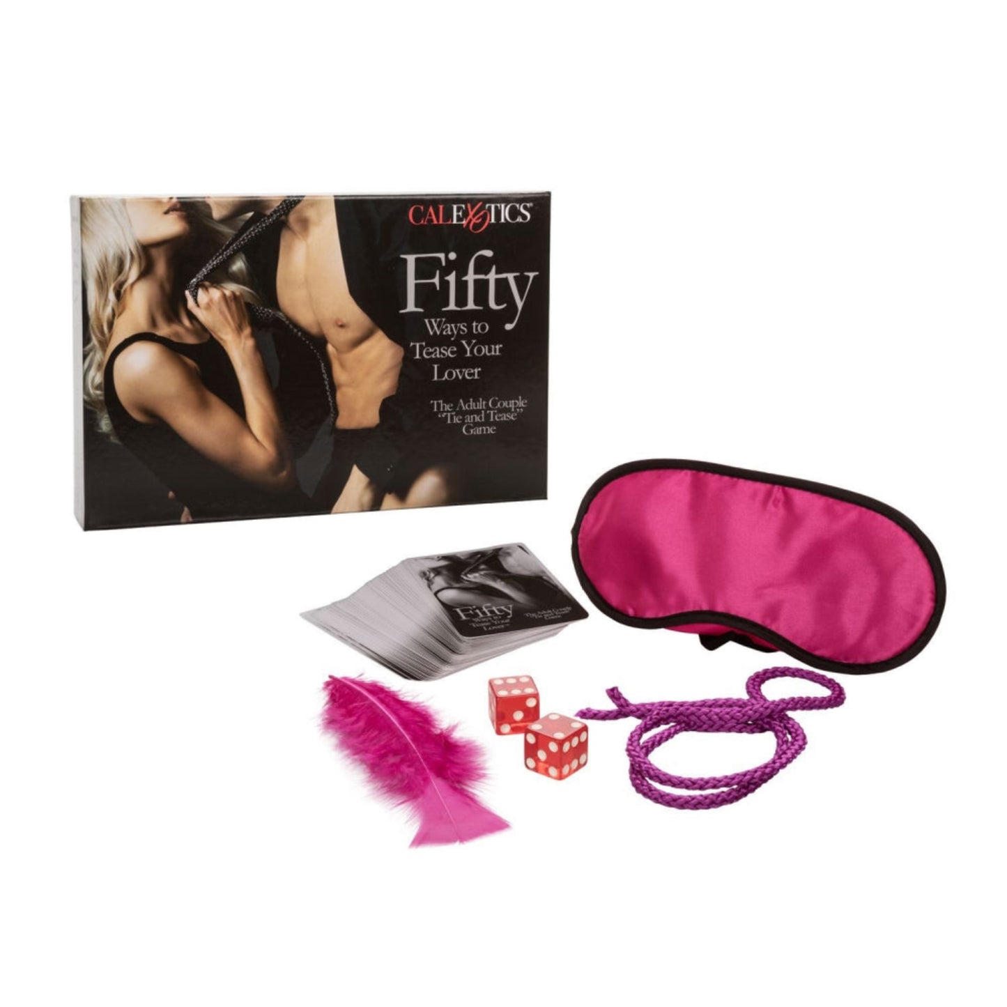 CalExotics Fifty Ways to Tease Your Lover - Jeu BDSM pour couple