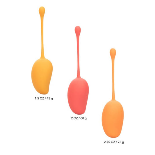 CalExotics Kegel Set Mango - Kit kegel