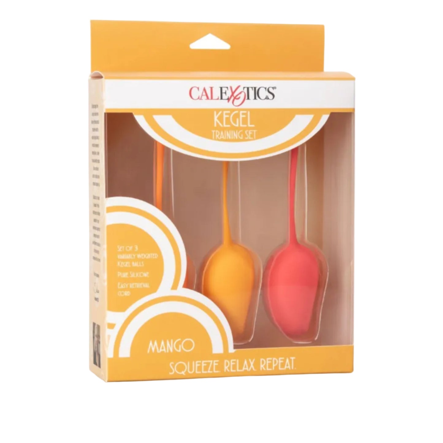 CalExotics Kegel Set Mango - Kit kegel