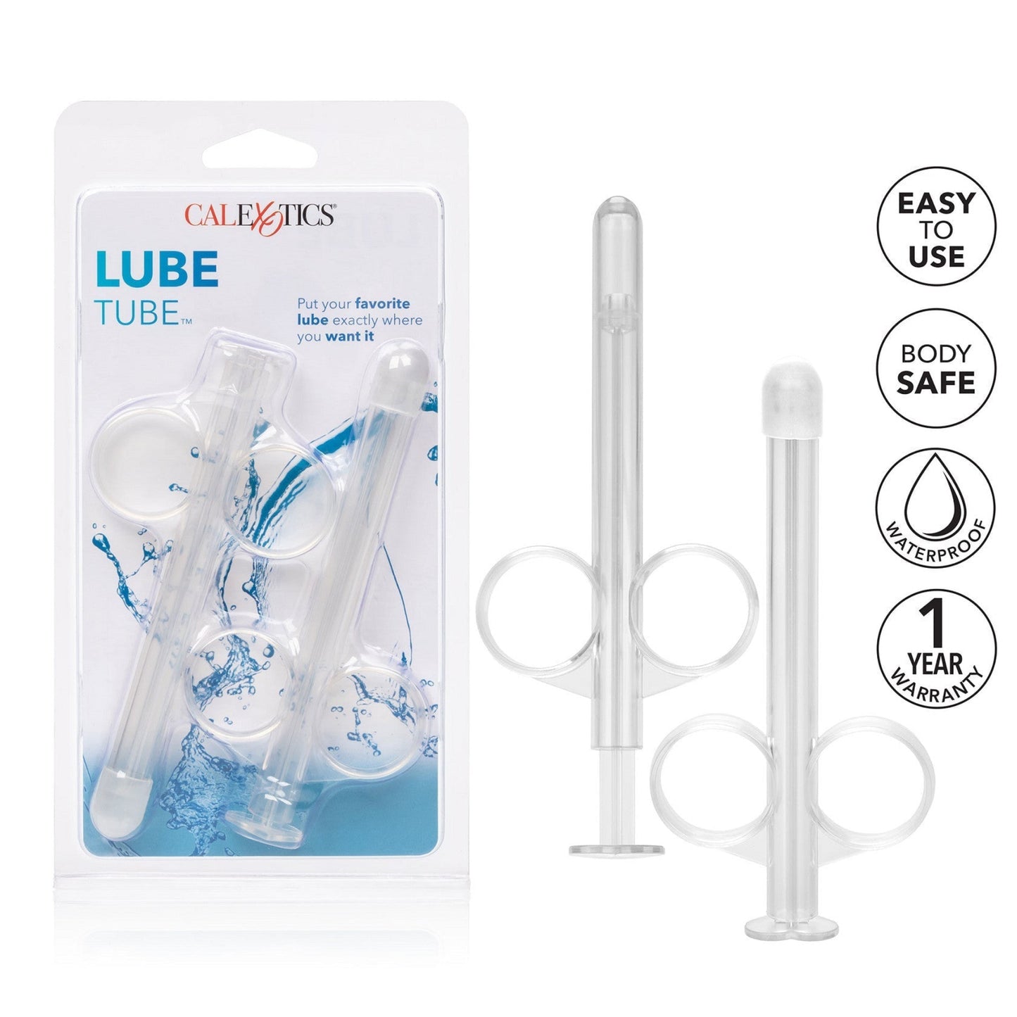 CalExotics Lube Tube - Seringue à Lubrifiant x2