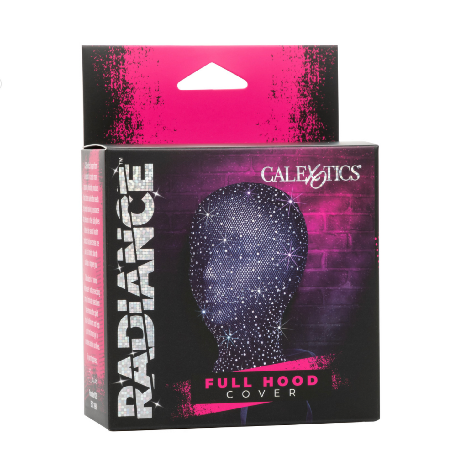 CalExotics Radiance Full Hood - Cagoule intégrale strass et maille respirante
