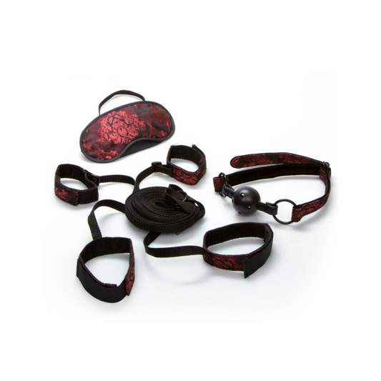 CalExotics Scandal Bed Restraint – kit d’attaches pour lit complet