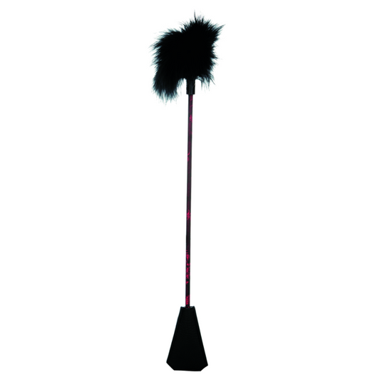 CalExotics Scandal Feather Crop - Cravache avec plumeau