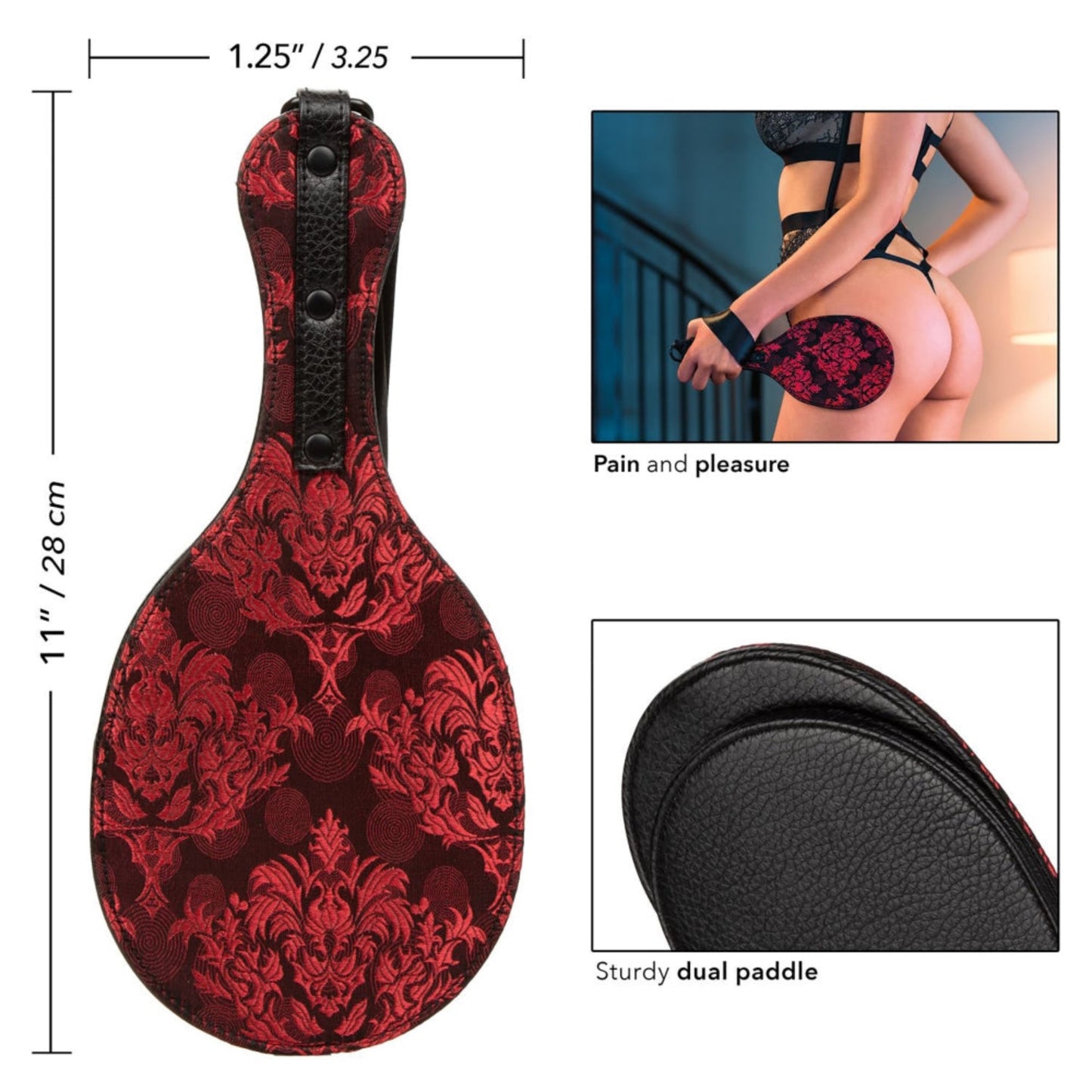 CalExotics Scandal Round Double - Paddle double rond