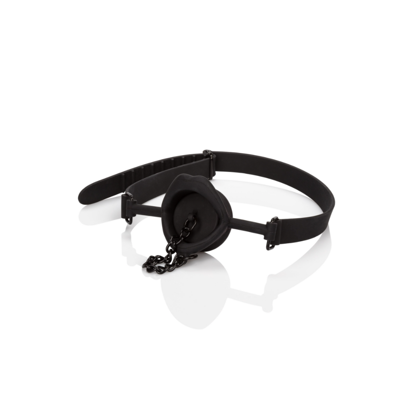 CalExotics Scandal Silicone Stopper Gag - Bâillon silicone avec bouchon amovible