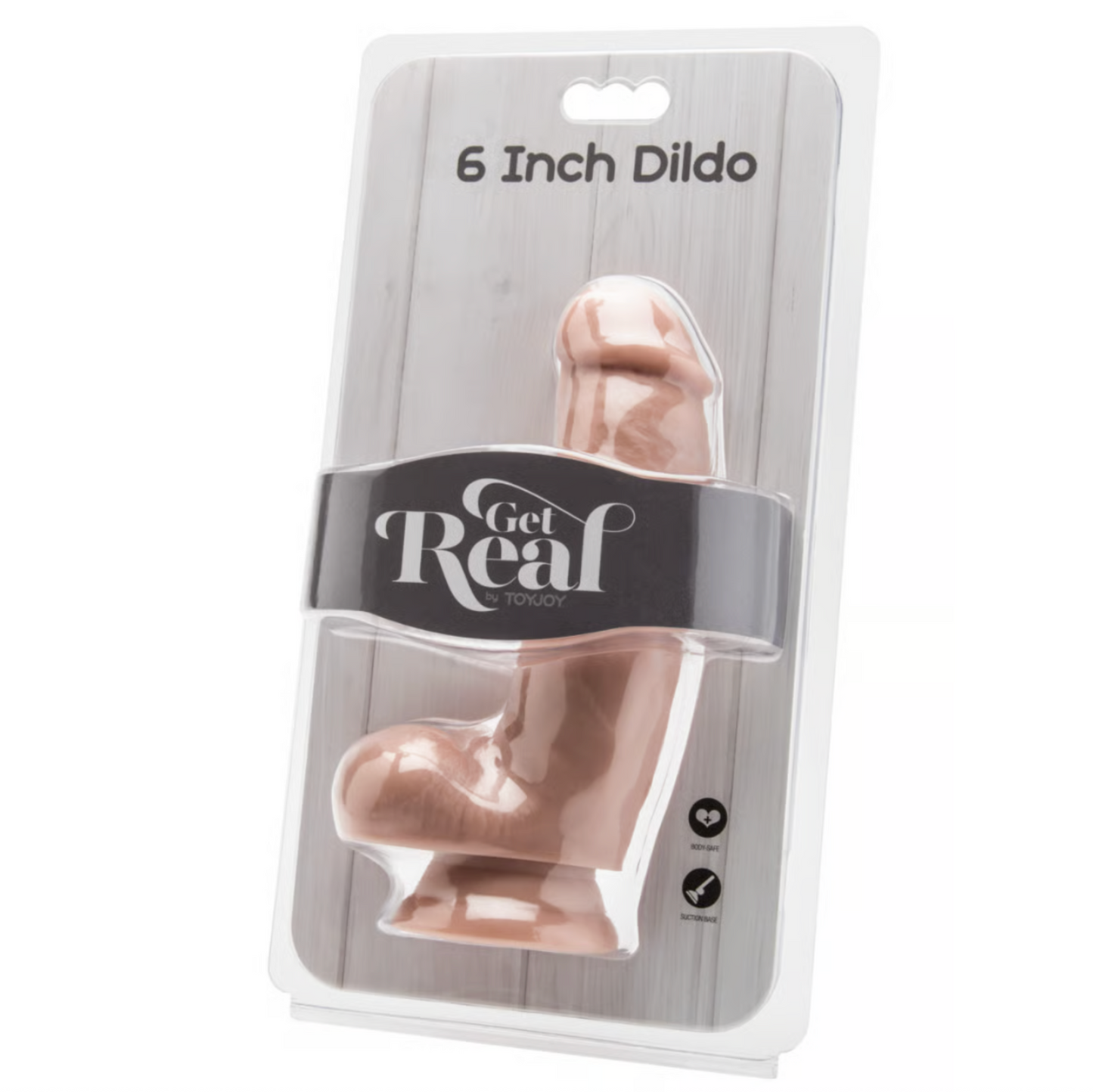 ToyJoy Get Real 6'' - Gode ventouse 15 cm