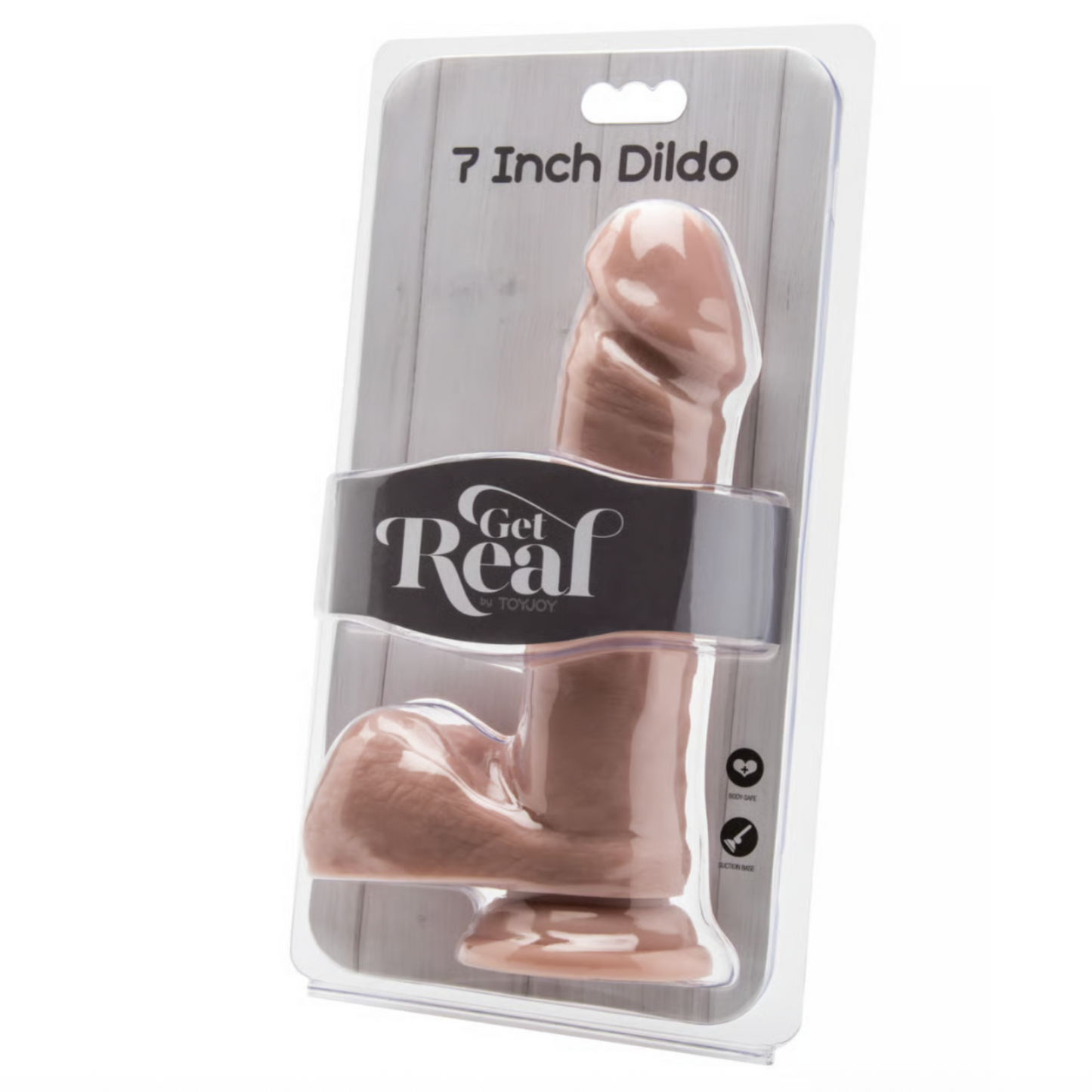 ToyJoy Get Real 7'' - Gode ventouse 18 cm
