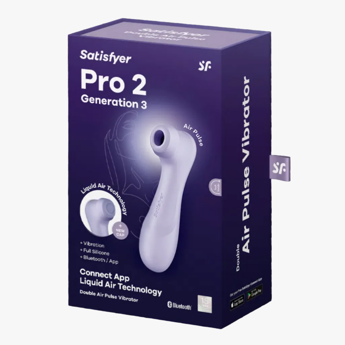 Satisfyer Pro 2 Generation 3 - Stimulateur clitoridien connecté