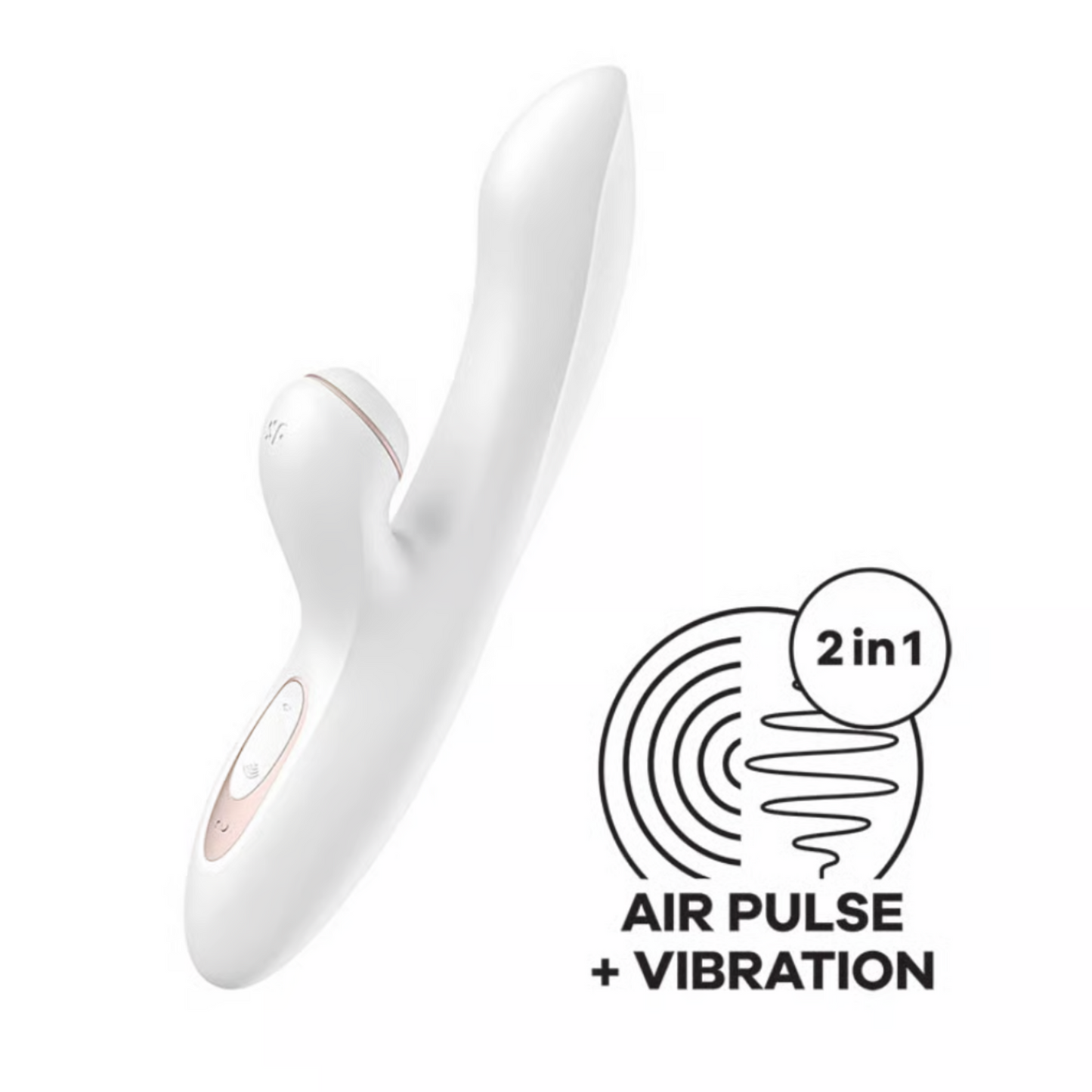Satisfyer Air Pulse Pro + G-Spot - Vibromasseur rabbit