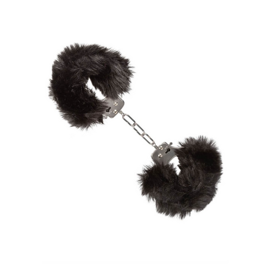 CalExotics Ultra Fluffy Furry Cuffs – Menottes fourrure réglables