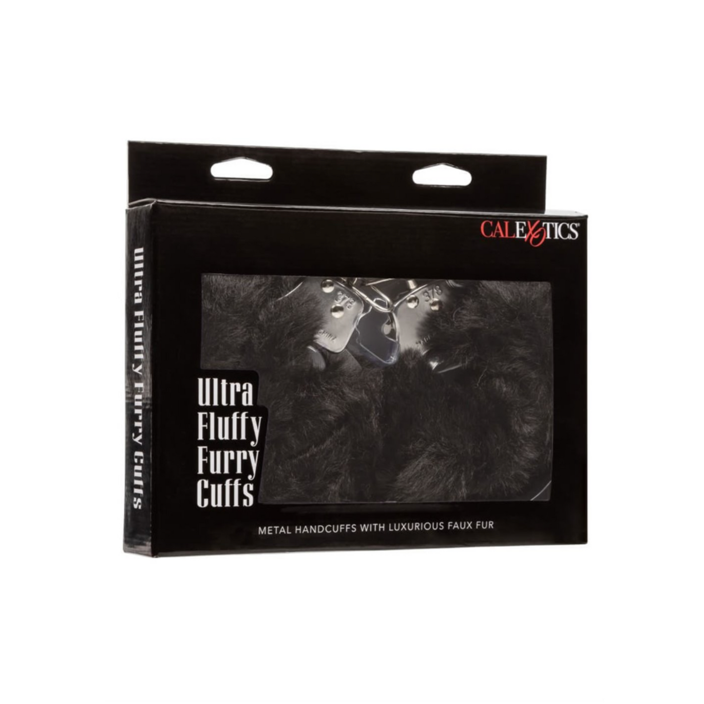 CalExotics Ultra Fluffy Furry Cuffs – Menottes fourrure réglables