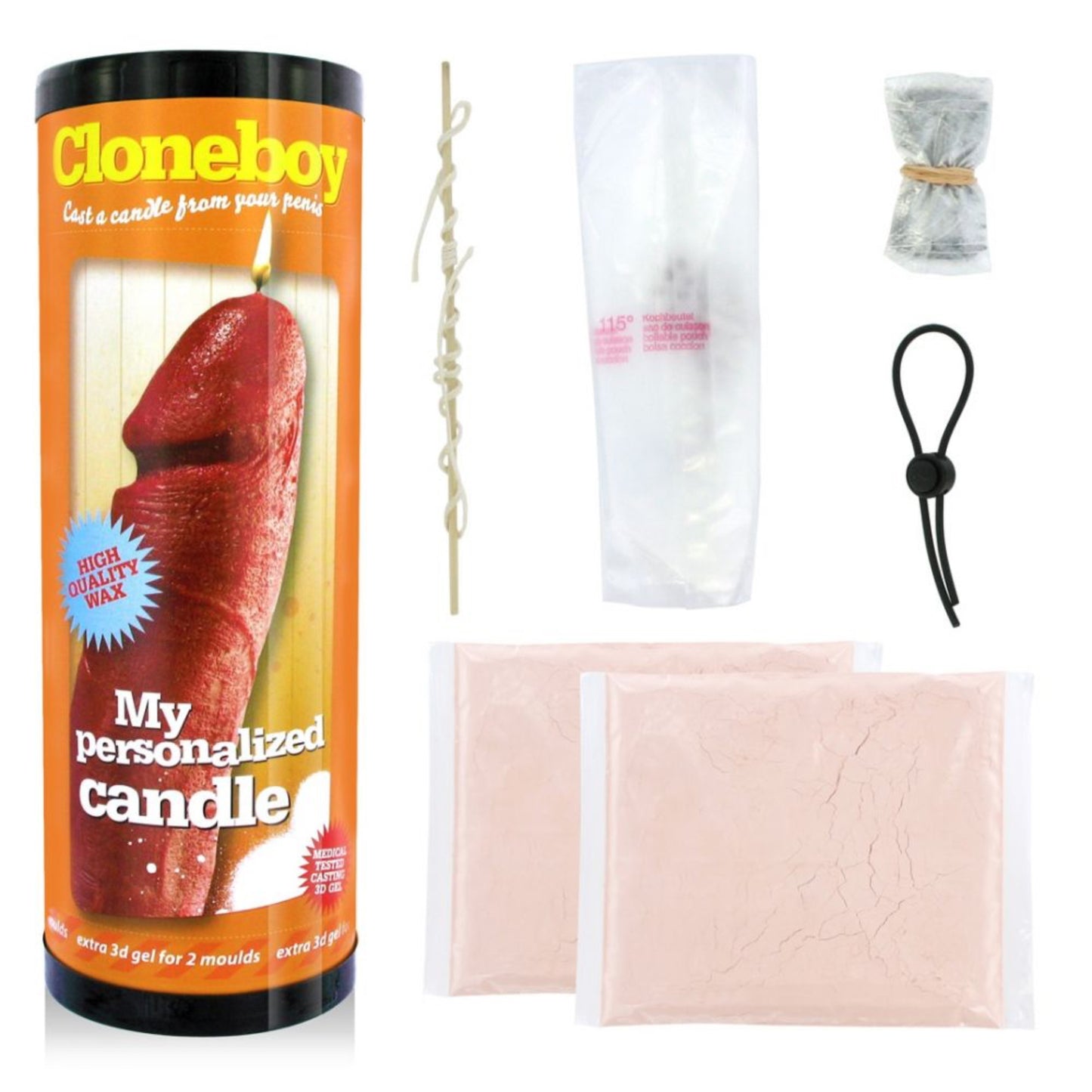 Cloneboy Kit de Moulage de Pénis en Bougie