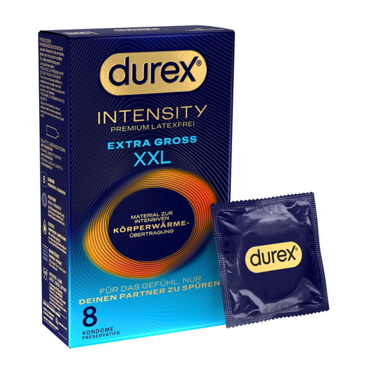 Durex Intensity XXL - Préservatifs sans latex