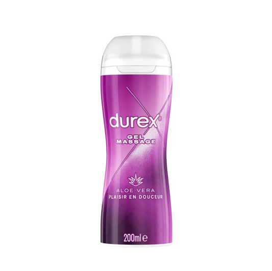 Durex Play Gel Massage Aloe Vera - Lubrifiant et gel de massage 200 ml
