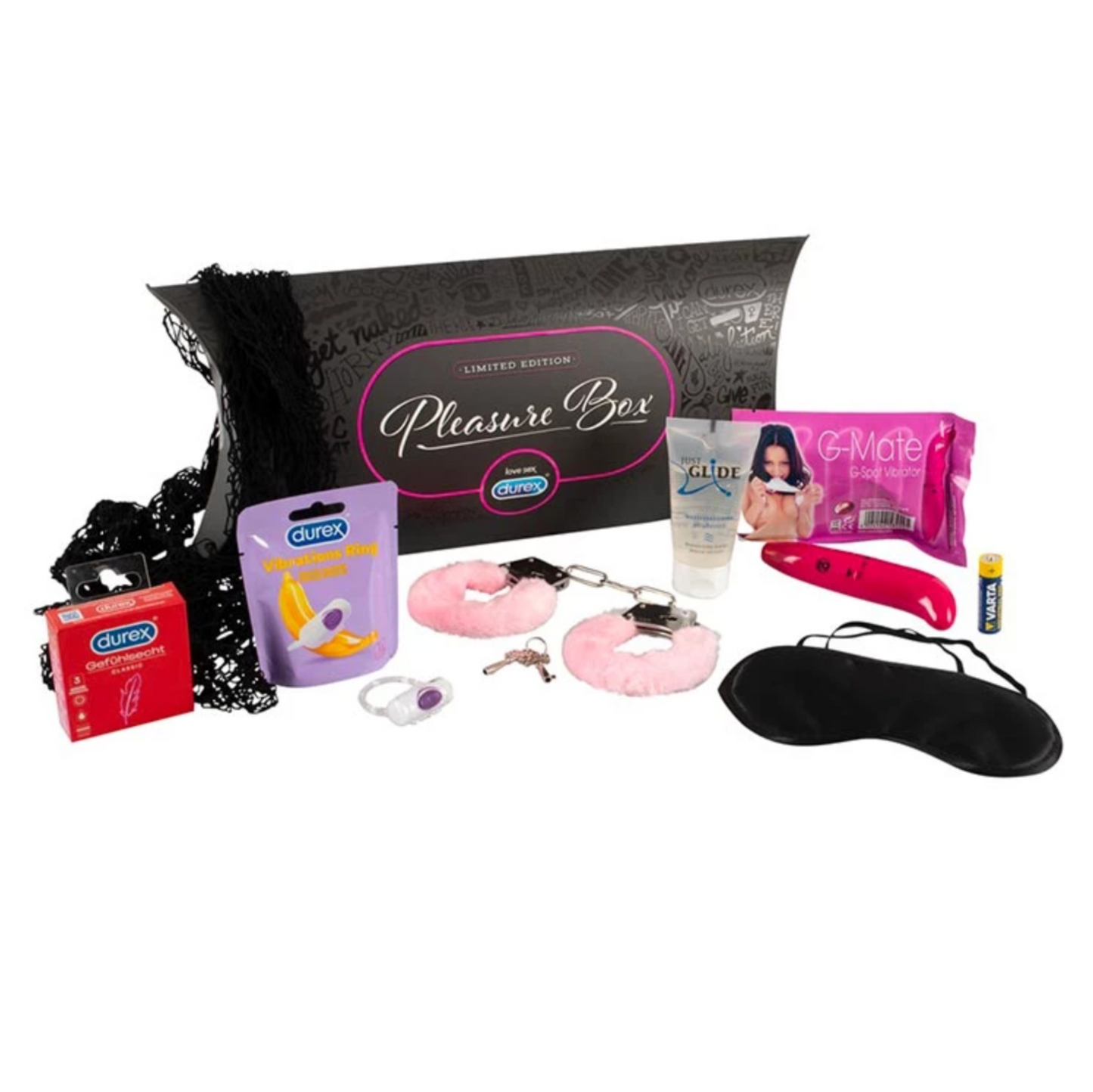 Durex Pleasure Box Vol. I - Coffret accessoires pour couple