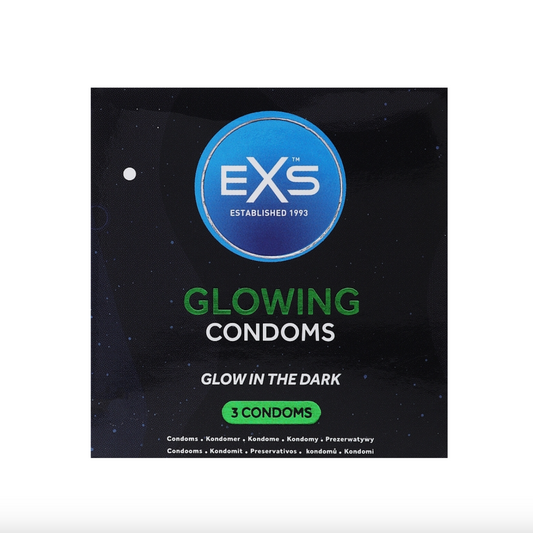 EXS Glowing Condoms - Préservatifs phosphorescents