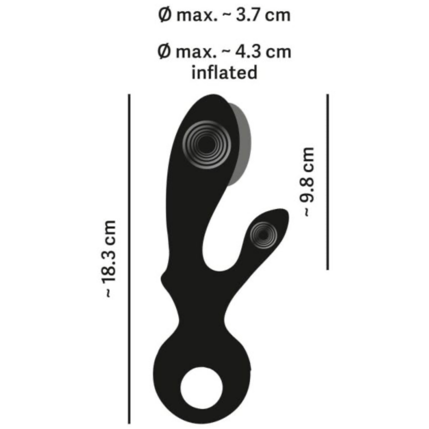 Eternal Inflatable Rabbit - Vibromasseur rabbit gonflable