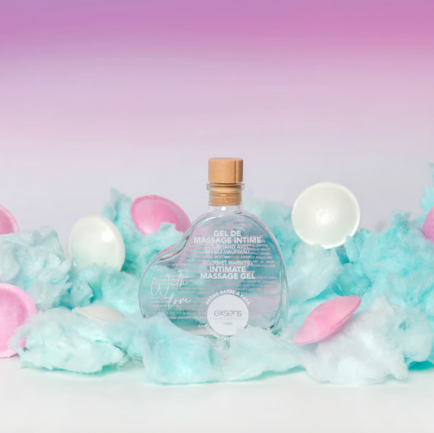 Exsens Gel De Massage Intime Gourmand Avec Effet Chauffant