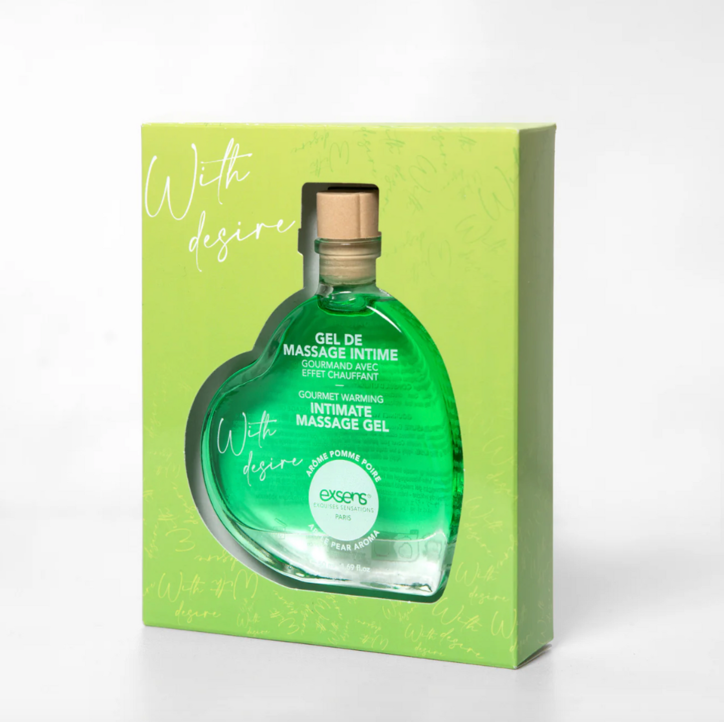 Exsens Gel De Massage Intime Gourmand Avec Effet Chauffant