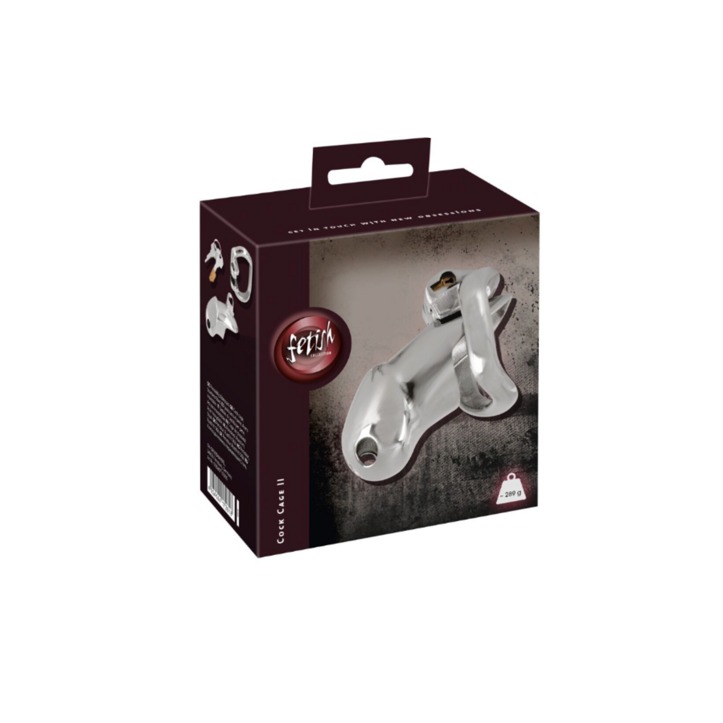 Fetish Collection Cock Cage II - Cage de chasteté en métal