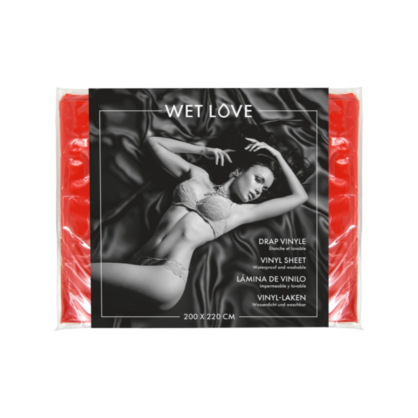 Fetish Tentation Wet Love - Drap étanche en vinyle