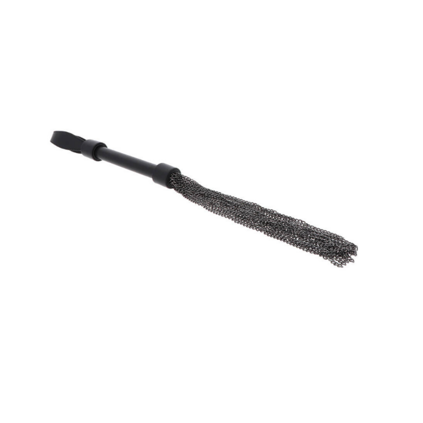 Martinet en cuir avec chaînes en métal – 61 cm