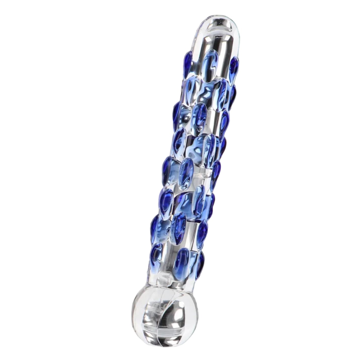 Glass Worxx Diamond Dazzler – Gode en verre texturé