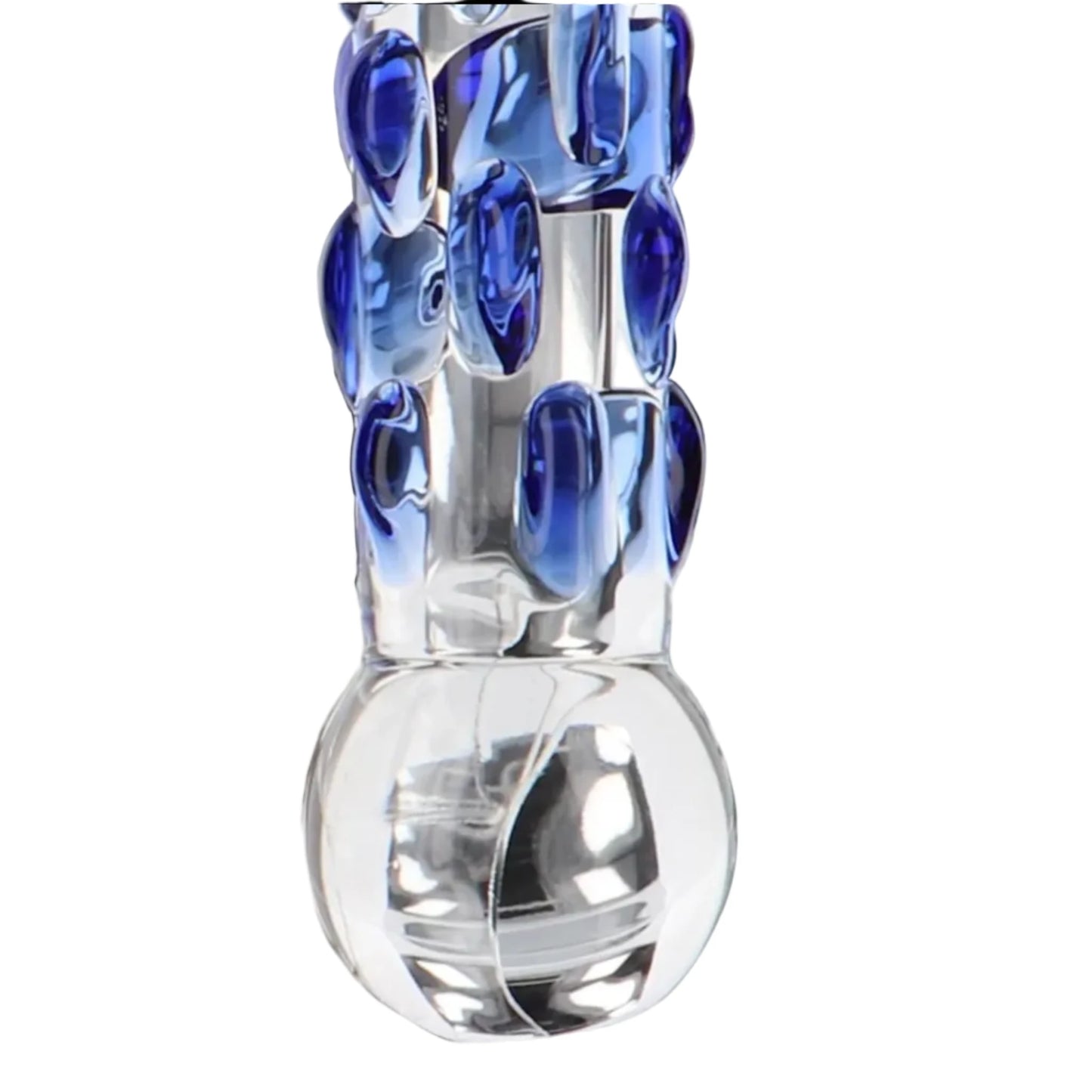 Glass Worxx Diamond Dazzler – Gode en verre texturé