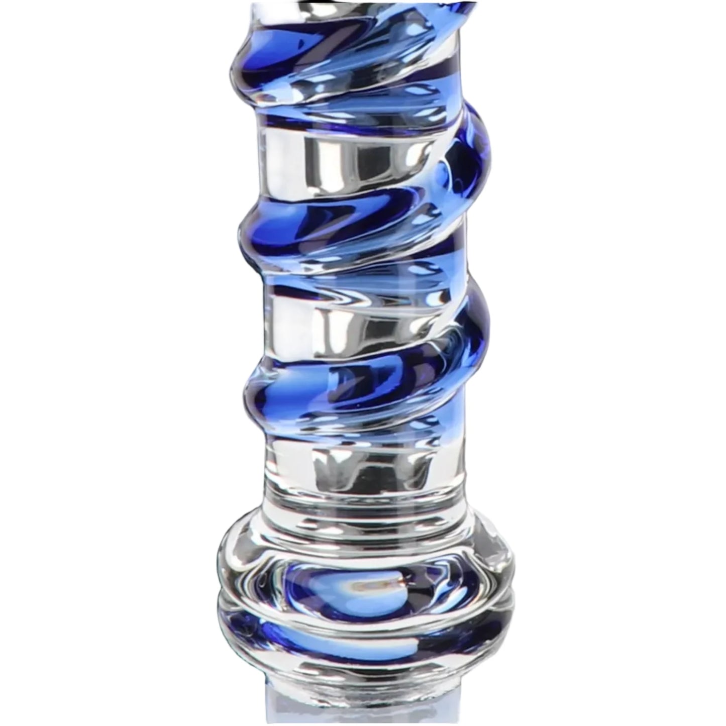 Glass Worxx G-Spot Gemstone – Gode en verre courbé texturé
