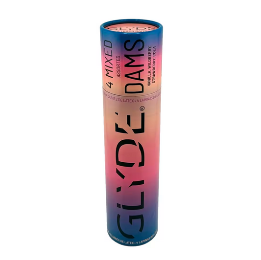 Glyde Dams 4 Mixed - Protection buccale aromatisées (x4)