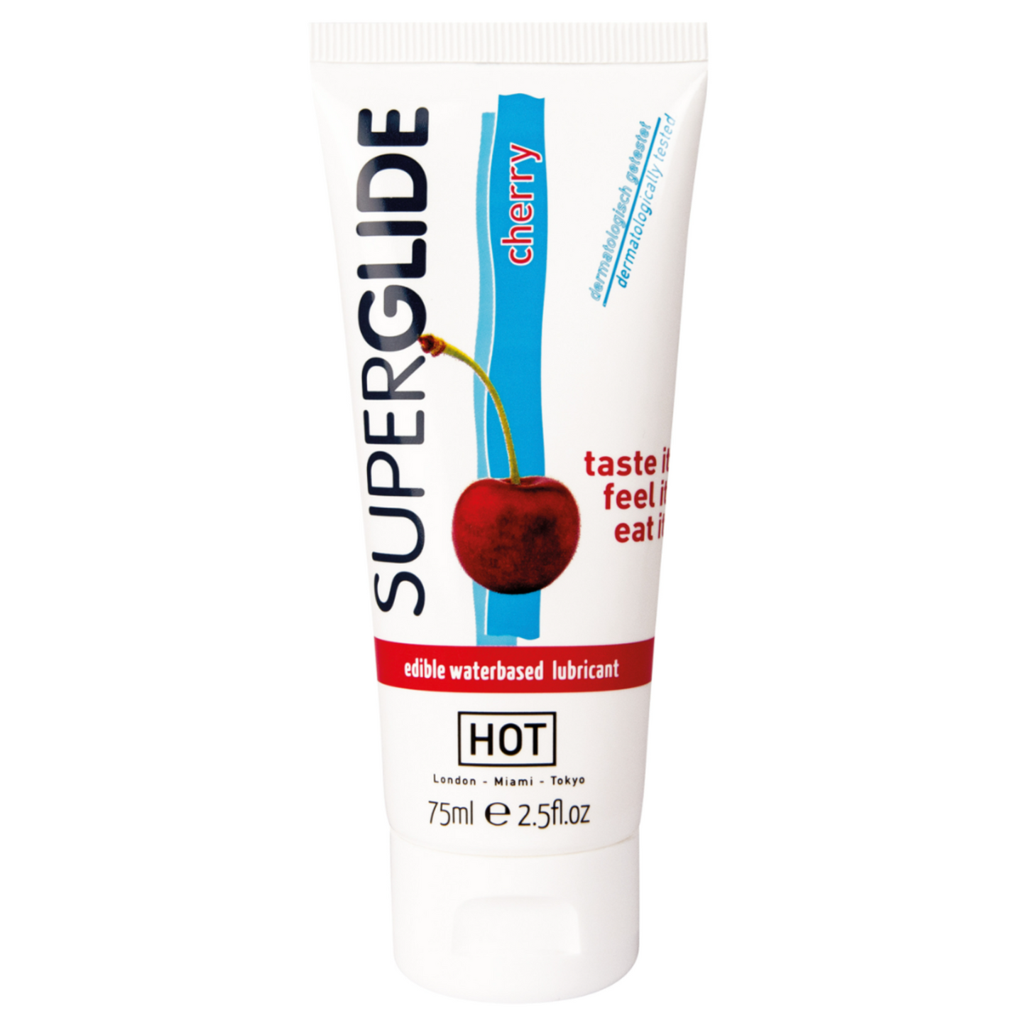 HOT SuperGlide Edible - Lubrifiant comestible 75 ml