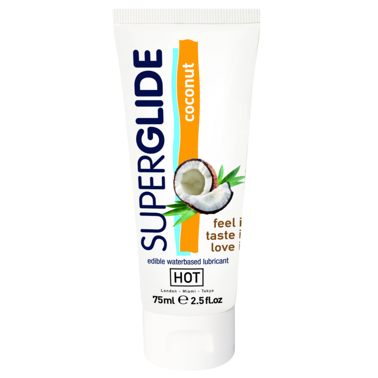 HOT SuperGlide Edible - Lubrifiant comestible 75 ml