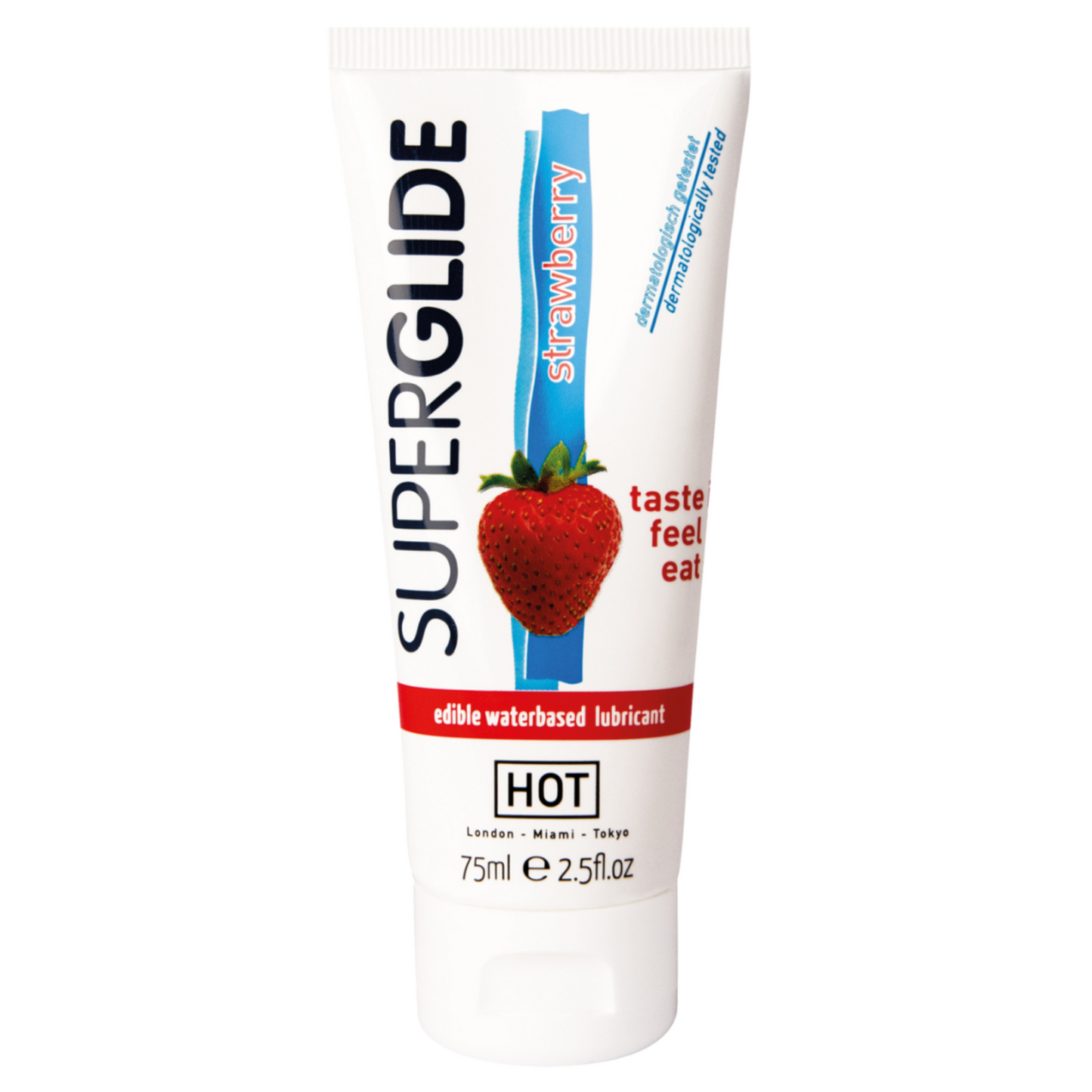 HOT SuperGlide Edible - Lubrifiant comestible 75 ml