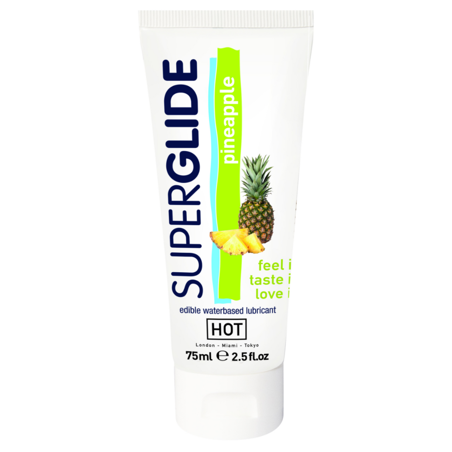 HOT SuperGlide Edible - Lubrifiant comestible 75 ml