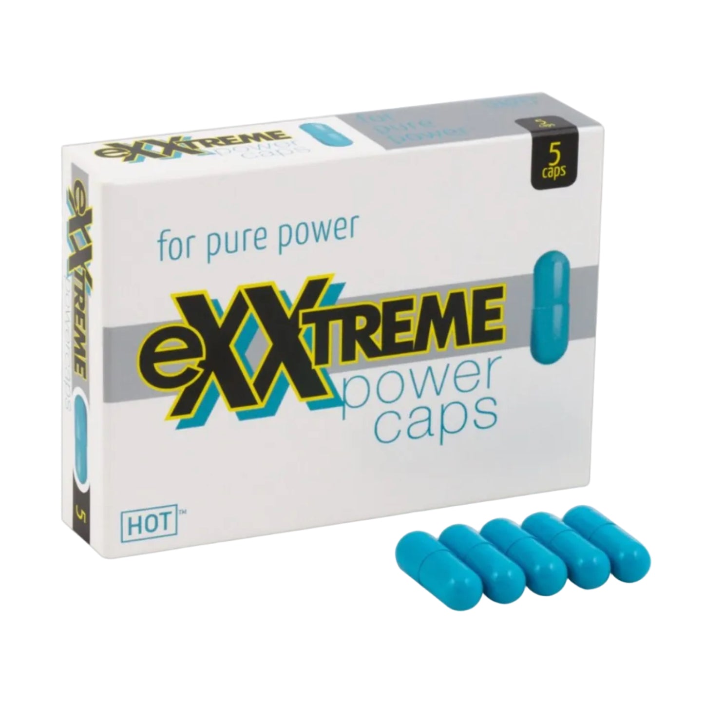 HOT eXXtreme Power Caps - Gélules stimulantes pour homme