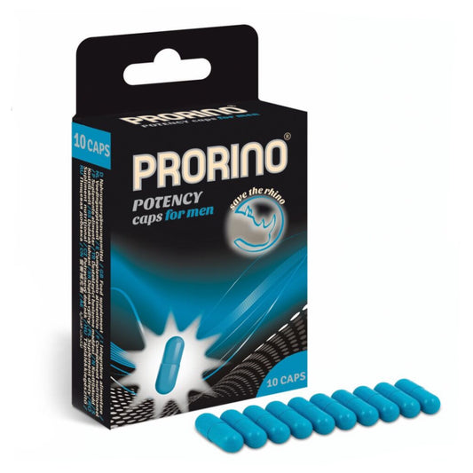 HOT ero Prorino Potency Power Caps for Men - Gélules stimulantes pour homme