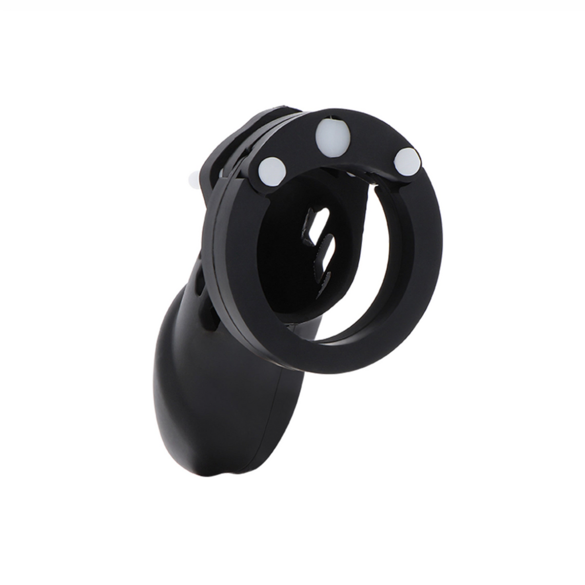 Hidde Desire Chastity Cock Cage Silicone Large - Cage de Chasteté en Silicone avec Cadenas