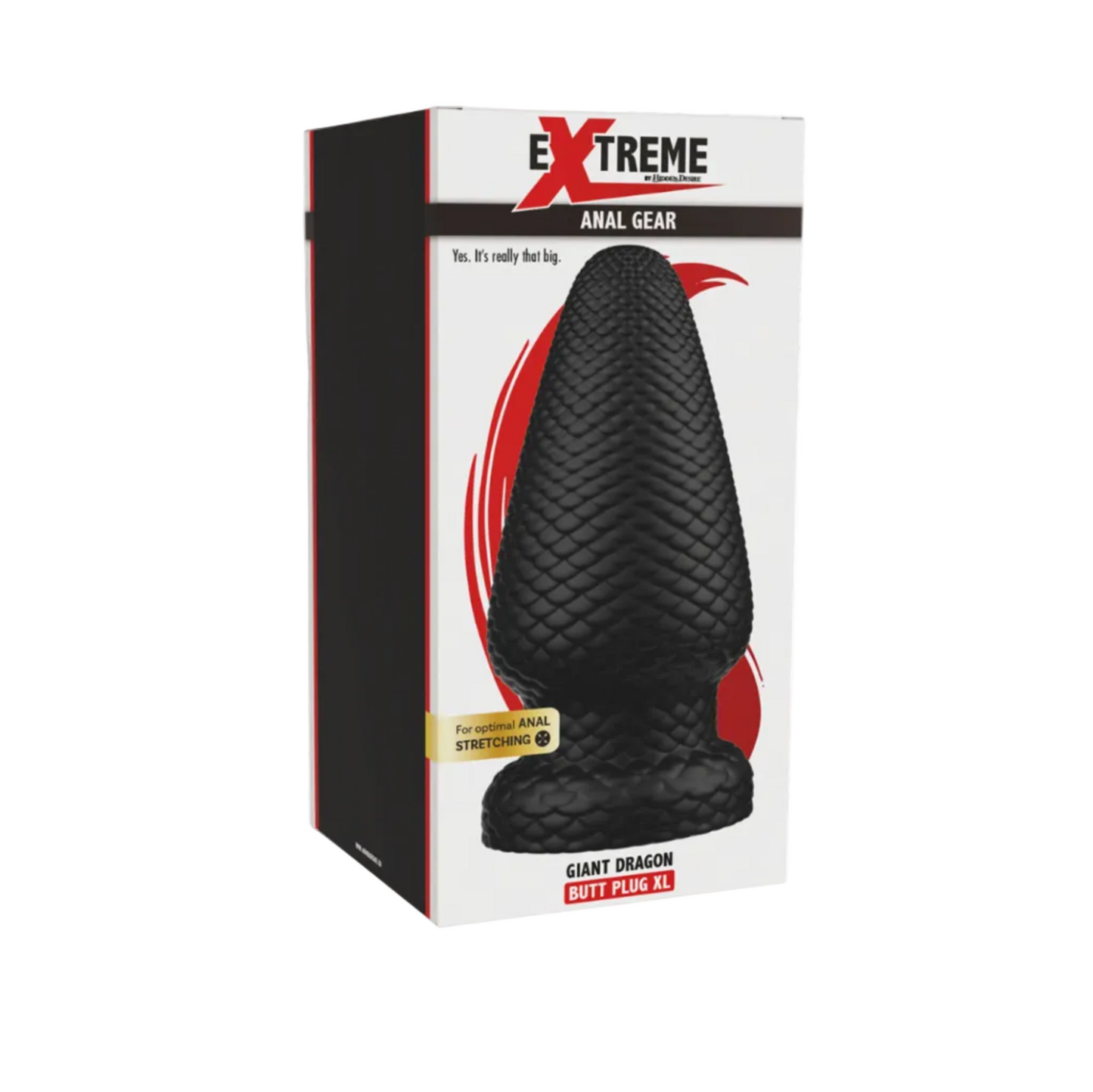 Hidde Desire Giant Dragon XL - Plug anal texturé XL