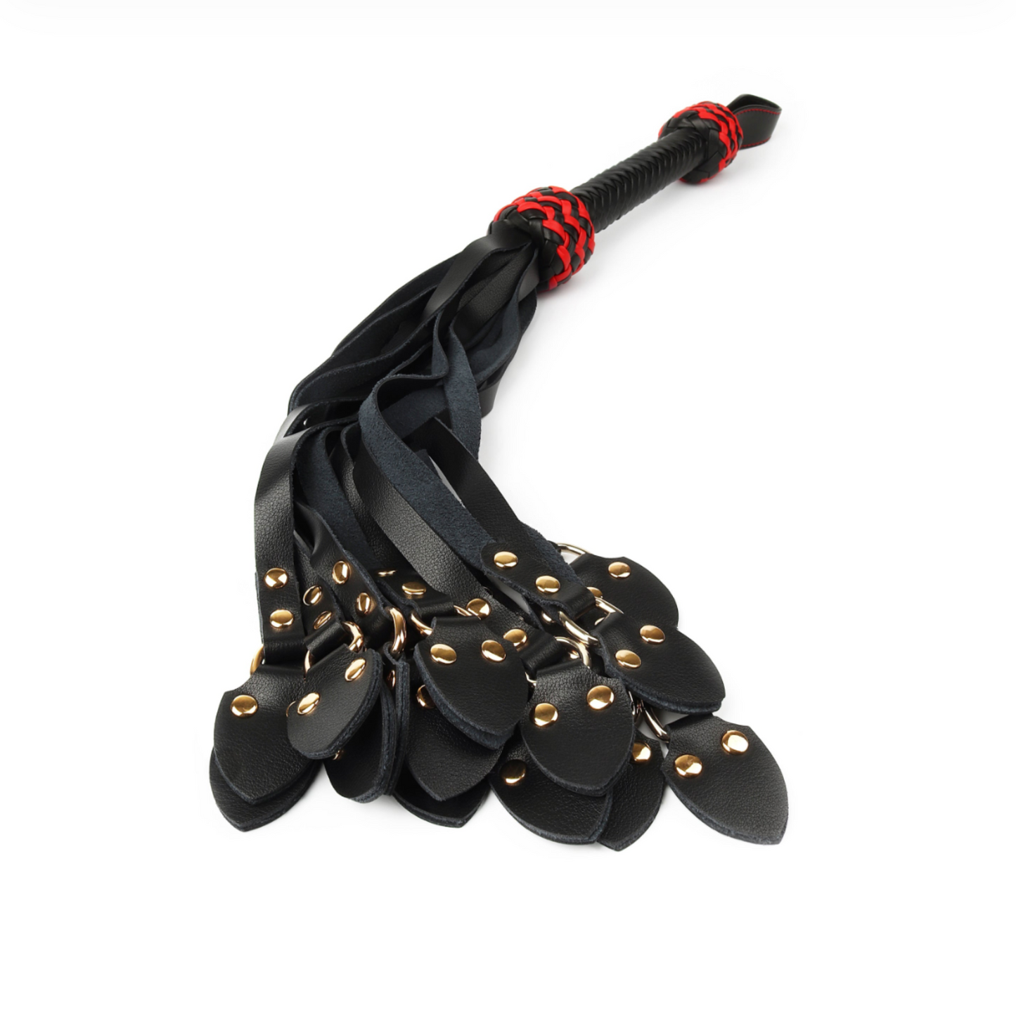 Hidde Desire Leather Cat-o-Nine Whip - Fouet en cuir