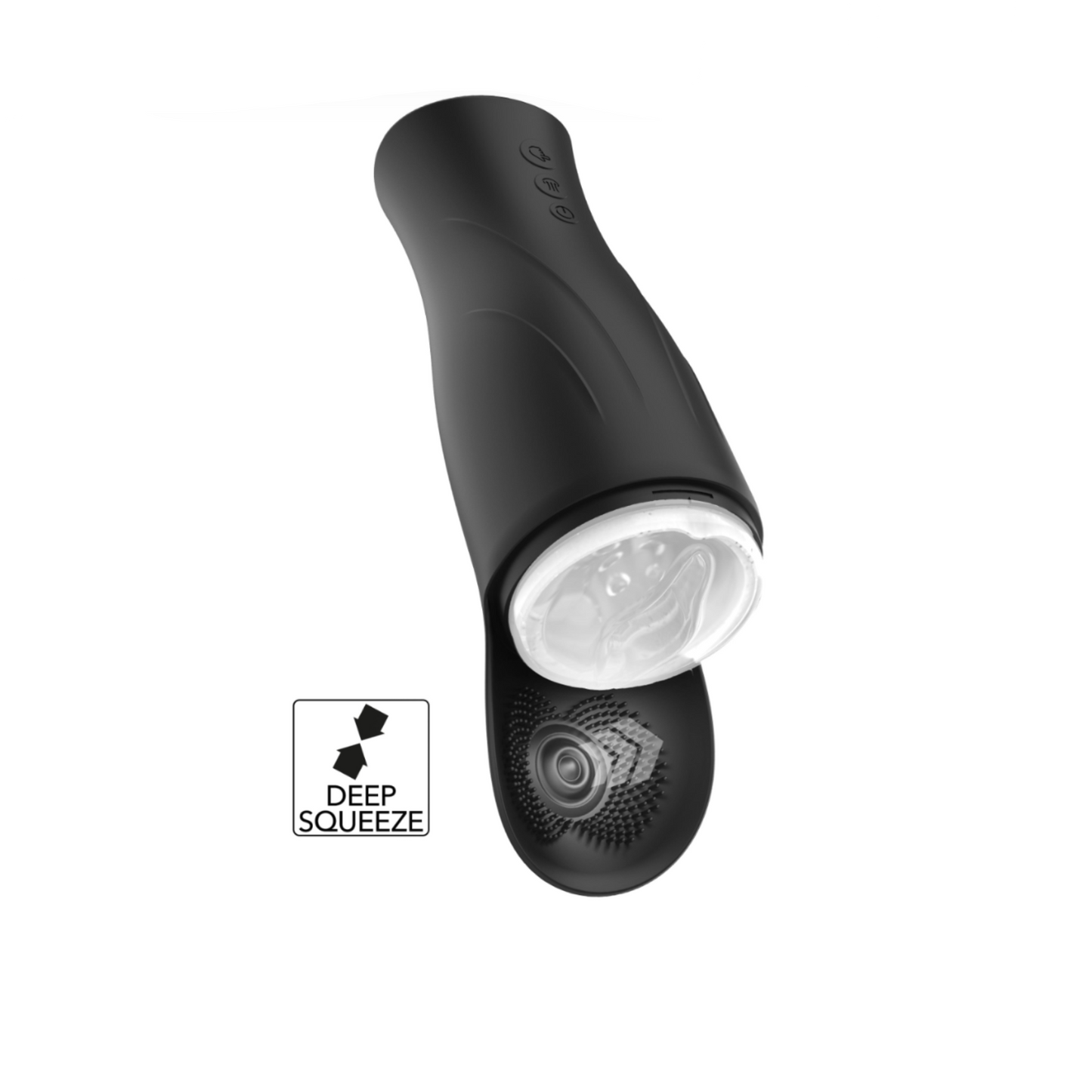 Hidden Desire Deep Squeeze Nutbuster - Masturbateur 3 fonctions