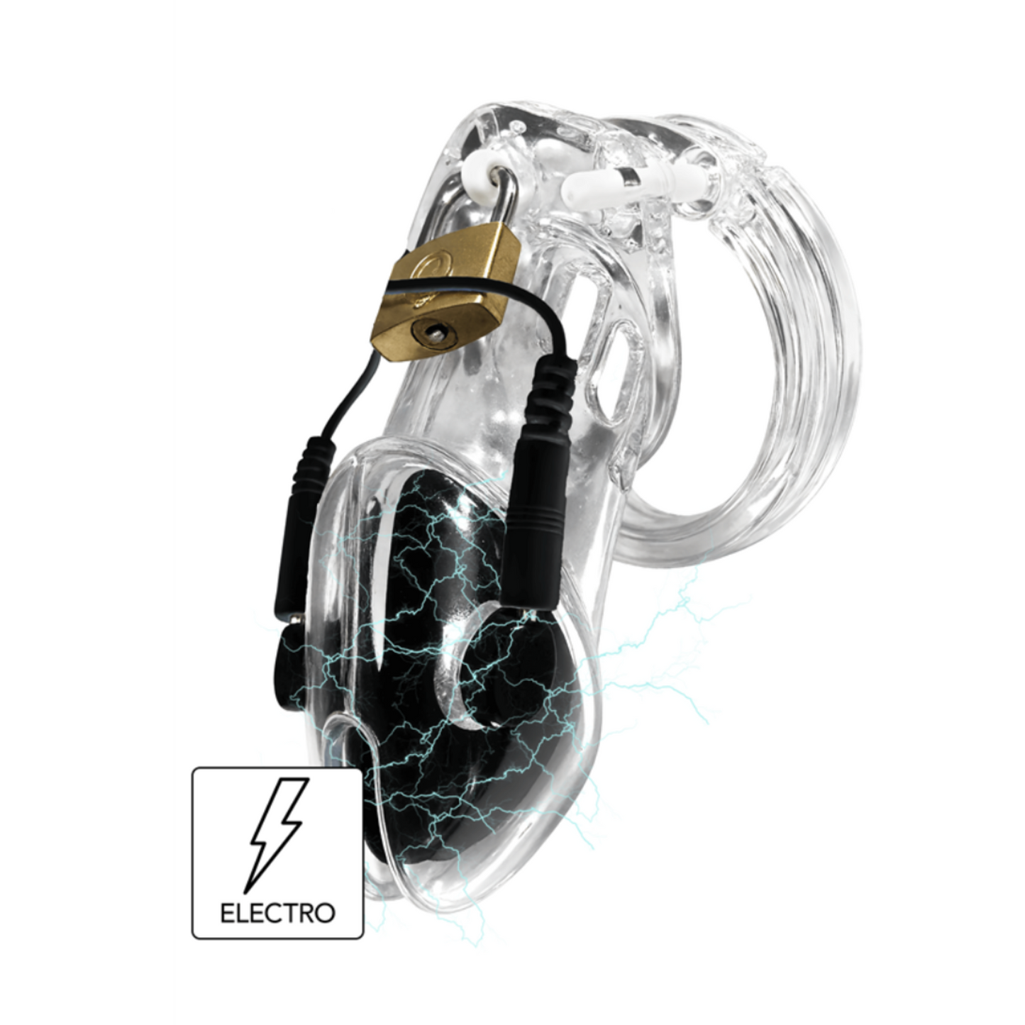 Hidden Desire Electro Cock Cage - Cage de chasteté E-Stim