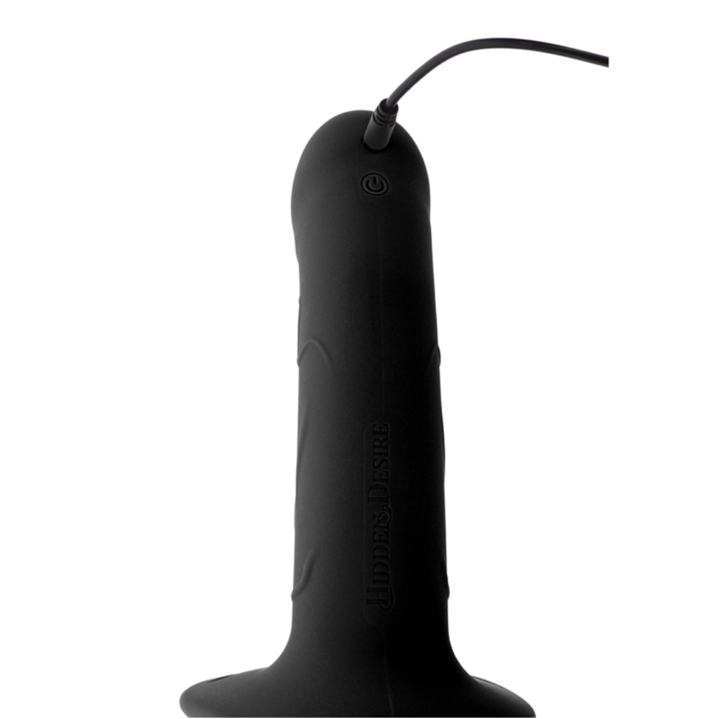 Hidden Desire Inferno Strap-On 20 cm - Gode ceinture creux et vibrant