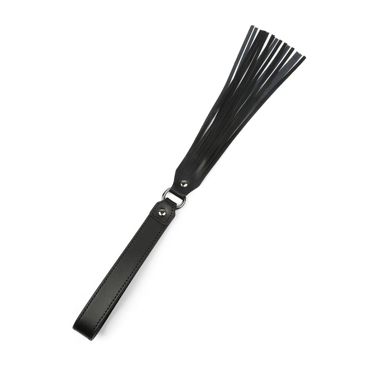 Hidden Desire Flogger - Fouet en cuir 42 cm